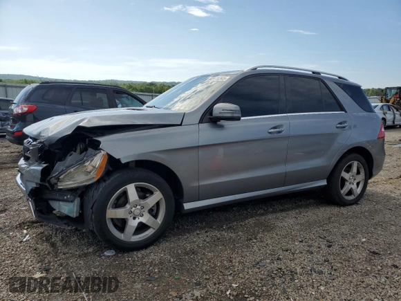 2014 Mercedes-Benz M 350 with VIN 4JGDA5JB6EA372418, listed as a Copart auction lot 60975265 with 134,387 mi miles and Salvage title. Bid and sale history available at DreamBid. Image 1.