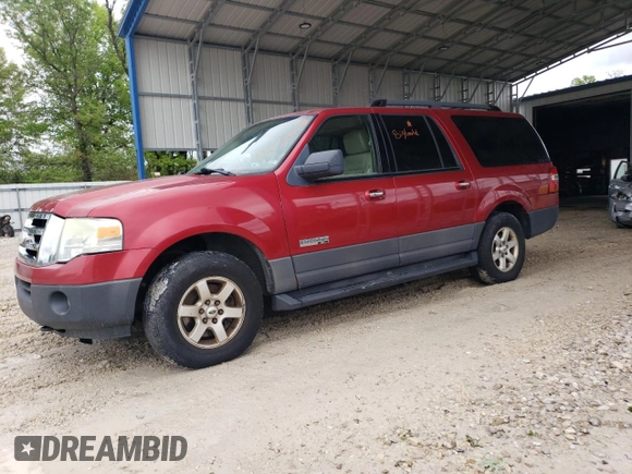 2007 Ford Expedition Max XLT with VIN 1FMFK16587LA18862, listed as a Copart auction lot 54990035 with 272,196 mi miles and Clean title. Bid and sale history available at DreamBid. Image 1.