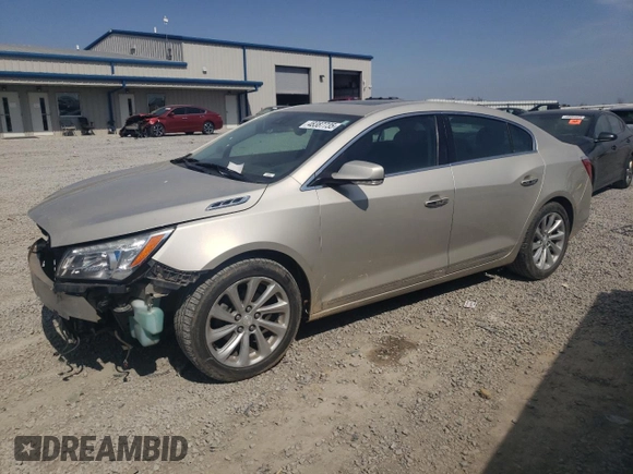 2014 Buick LaCrosse Leather with VIN 1G4GB5GR7EF223260, listed as a Copart auction lot 48387735 with 156,506 mi miles and Non Repairable. Bid and sale history available at DreamBid. Image 1.