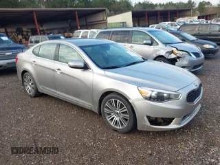 2014 Kia Cadenza Premium with VIN KNALN4D72E5143262, listed as a IAAI auction lot 41663400 with 176,471 mi miles. Bid and sale history available at carsss.com. Image 1.