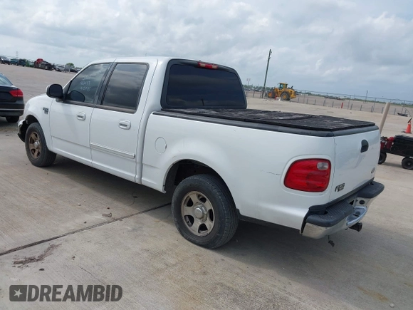 2003 Ford F-150 XLT with VIN 1FTRW07623KD58824, listed as a IAAI auction lot 42124403 with Not Provided miles. Bid and sale history available at carsss.com. Image 3.