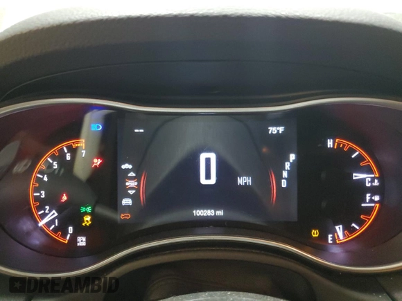 2019 Dodge Durango SXT Plus with VIN 1C4RDHAG7KC644618, listed as a Copart auction lot 43945855 with 100,283 mi miles and Salvage Title. Bid and sale history available at DreamBid. Image 9.