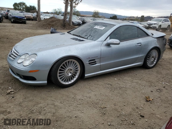 2004 Mercedes-Benz SL 55/63 AMG z VIN WDBSK74F04F066947, wystawiony jako Copart lot #81476904 z przebiegiem Nie podano mil oraz Szkoda całkowita • Salvage title. Historia ofert i sprzedaży dostępna na DreamBid. Obrazek 1.