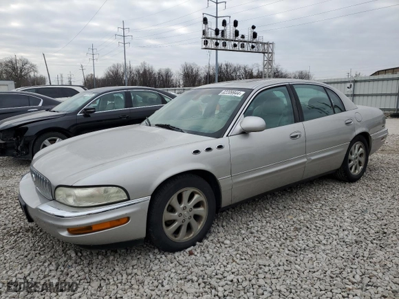 2004 Buick Park Avenue Ultra with VIN 1G4CU541344160269, listed as a Copart auction lot 82209944 with 99290 miles and Clean Title. Bid and sale history available at carsss.com. Image 1.
