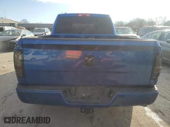 2018 Ram 1500 Express with VIN 1C6RR6FG2JS132324, listed as a Copart auction lot 41397535 with 102,551 mi miles and Salvage title. Bid and sale history available at DreamBid. Image 6.