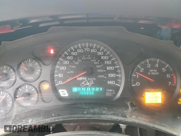 2004 Chevrolet Monte Carlo SS Supercharged z VIN 2G1WZ151749325546, wystawiony jako Copart lot #50517925 z przebiegiem 196 839 mil mil oraz Szkoda całkowita • Salvage title. Historia ofert i sprzedaży dostępna na DreamBid. Obrazek 9.