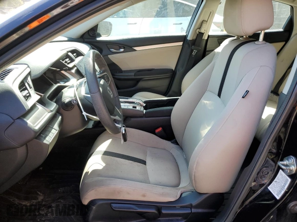 2016 Honda Civic EX with VIN 19XFC2F74GE233267, listed as a Copart auction lot 50123275 with 70,018 mi miles and Salvage Title. Bid and sale history available at DreamBid. Image 7.