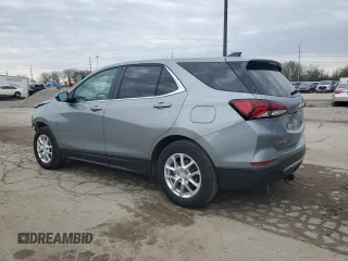 2024 Chevrolet Equinox LT with VIN 3GNAXKEG0RS154481, listed as a Copart auction lot 51261215 with 38,374 mi miles and Salvage Title. Bid and sale history available at carsss.com. Image 2.
