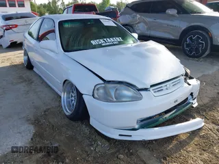 1998 Honda Civic DX z VIN 1HGEJ6220WL079960, wystawiony jako IAAI lot #42446878 z przebiegiem 248 968 mil mil oraz . Historia ofert i sprzedaży dostępna na DreamBid. Obrazek 1.