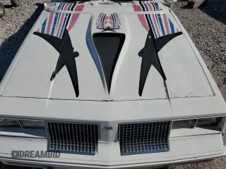 1983 Oldsmobile Cutlass Supreme z VIN 1G3AR47A2DM503155, wystawiony jako Copart lot #85253274 z przebiegiem Nie podano mil oraz Szkoda całkowita • Salvage title. Historia ofert i sprzedaży dostępna na DreamBid. Obrazek 11.