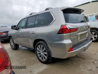 2017 Lexus LX with VIN JTJHY7AX0H4228050, listed as a Copart auction lot 50834635 with 74,028 mi miles and Salvage Title. Bid and sale history available at carsss.com. Image 2.