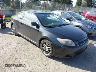 2005 Scion tC with VIN JTKDE177550023026, listed as a IAAI auction lot 41977537 with 247,150 mi miles. Bid and sale history available at carsss.com. Image 1.