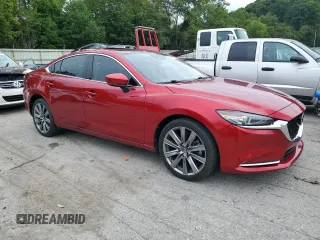 2019 Mazda 6 Grand Touring Reserve with VIN JM1GL1WY0K1501718, listed as a Copart auction lot 64240123 with 70,306 mi miles and . Bid and sale history available at DreamBid. Image 4.
