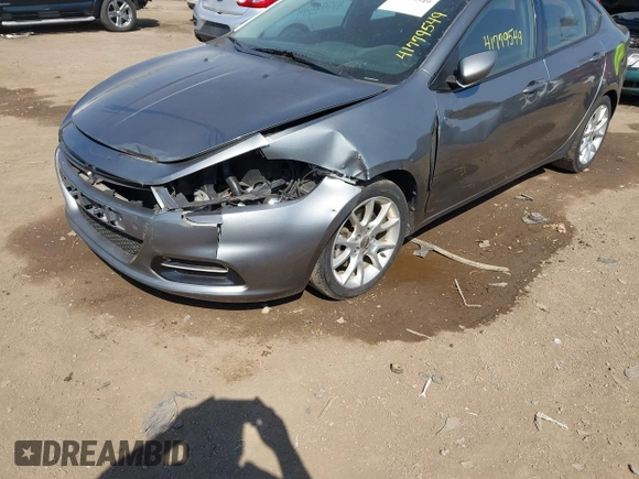 2013 Dodge Dart Rallye with VIN 1C3CDFBH7DD233397, listed as a IAAI auction lot 41779549 with 216,721 mi miles. Bid and sale history available at carsss.com. Image 6.