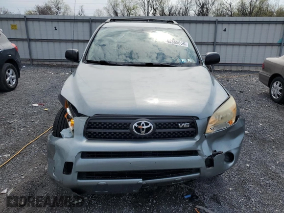 2006 Toyota RAV4 with VIN JTMBK33V865006961, listed as a Copart auction lot 52865665 with 116,480 mi miles and Salvage Title. Bid and sale history available at carsss.com. Image 5.