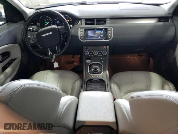 2018 Land Rover Range Rover Evoque SE with VIN SALVP2RX7JH268634, listed as a Copart auction lot 73297084 with 92,311 mi miles and Salvage Title. Bid and sale history available at DreamBid. Image 8.