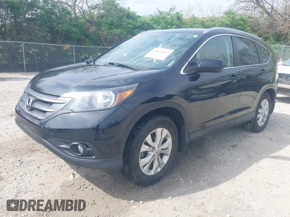 2012 Honda CR-V EX-L with VIN JHLRM3H76CC001626, listed as a IAAI auction lot 42122647 with 127,122 mi miles. Bid and sale history available at carsss.com. Image 2.