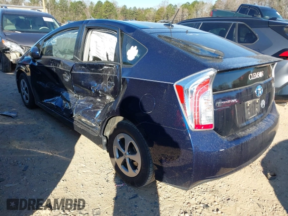 2015 Toyota Prius Four with VIN JTDKN3DU5F0439051, listed as a IAAI auction lot 41840023 with 77,304 mi miles and . Bid and sale history available at carsss.com. Image 3.
