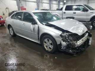 2014 Chevrolet Impala LS with VIN 2G1WA5E34E1173578, listed as a Copart auction lot 43171965 with 139,310 mi miles and Salvage Title. Bid and sale history available at DreamBid. Image 4.