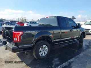2016 Ford F-150 XL with VIN 1FTEX1C89GKG01091, listed as a IAAI auction lot 41579269 with 117,698 mi miles and . Bid and sale history available at carsss.com. Image 4.