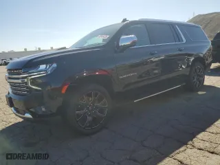 2024 Chevrolet Suburban Premier with VIN 1GNSKFKD2RR185531, listed as a Copart auction lot 46346435 with 20,103 mi miles and Salvage Title. Bid and sale history available at carsss.com. Image 1.