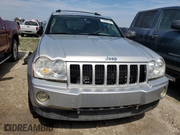 2006 Jeep Grand Cherokee Laredo with VIN 1J4HS48NX6C266616, listed as a Copart auction lot 74976124 with 0 mi miles and Non Repairable. Bid and sale history available at carsss.com. Image 5.