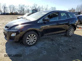 2012 Mazda CX-7 i SV with VIN JM3ER2AM6C0410872, listed as a Copart auction lot 46503645 with 234,998 mi miles and Salvage Title. Bid and sale history available at carsss.com. Image 1.