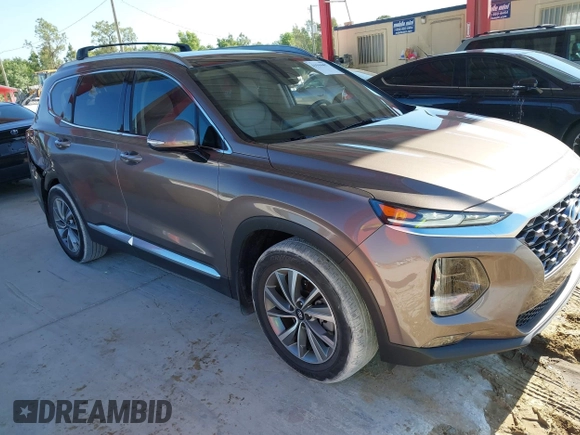 2020 Hyundai Santa Fe SEL with VIN 5NMS33AD5LH222122, listed as a IAAI auction lot 41944407 with 30,850 mi miles. Bid and sale history available at carsss.com. Image 1.