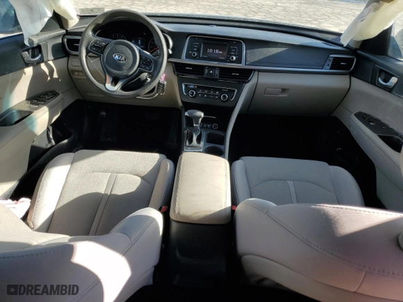 2017 Kia Optima LX with VIN 5XXGT4L38HG152315, listed as a Copart auction lot 42496845 with 143,854 mi miles and Salvage Title. Bid and sale history available at carsss.com. Image 8.