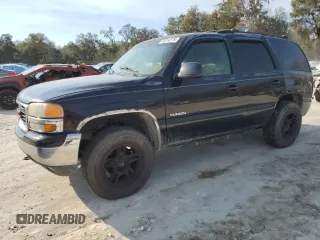 2000 GMC Yukon SLT with VIN 1GKEK13T7YJ160589, listed as a Copart auction lot 46354275 with 292,599 mi miles and Salvage Title. Bid and sale history available at carsss.com. Image 1.