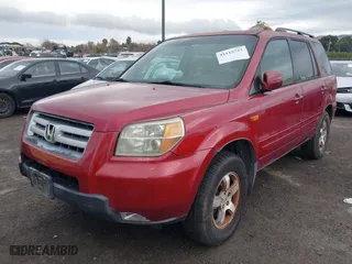 2006 Honda Pilot EX-L with RES with VIN 5FNYF18626B022642, listed as a IAAI auction lot 41115722 with 283,756 mi miles. Bid and sale history available at carsss.com. Image 2.