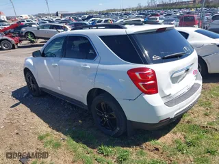 2017 Chevrolet Equinox LT with VIN 2GNALCEK0H6256124, listed as a IAAI auction lot 41849651 with 127,179 mi miles. Bid and sale history available at carsss.com. Image 3.