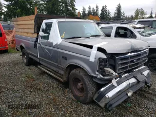1995 Ford F-150 with VIN 1FTEF15H5SNA99073, listed as a Copart auction lot 79169454 with 147,201 mi miles and Salvage Title. Bid and sale history available at carsss.com. Image 4.