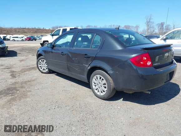 2010 Chevrolet Cobalt 1LT with VIN 1G1AD5F56A7205980, listed as a IAAI auction lot 41998349 with Not Provided miles and . Bid and sale history available at DreamBid. Image 3.