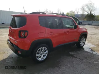 2018 Jeep Renegade Latitude z VIN ZACCJABBXJPH46742, wystawiony jako Copart lot #52825265 z przebiegiem 122 055 mil mil oraz Szkoda całkowita • Salvage title. Historia ofert i sprzedaży dostępna na DreamBid. Obrazek 3.