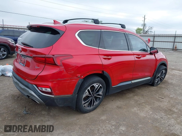 2020 Hyundai Santa Fe Limited with VIN 5NMS53AA1LH288554, listed as a IAAI auction lot 41928520 with 48,816 mi miles and . Bid and sale history available at DreamBid. Image 4.