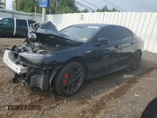 2018 Acura TLX w/A-SPEC Pkg with VIN 19UUB3F69JA005672, listed as a Copart auction lot 60064043 with 0 mi miles. Bid and sale history available at carsss.com. Image 1.