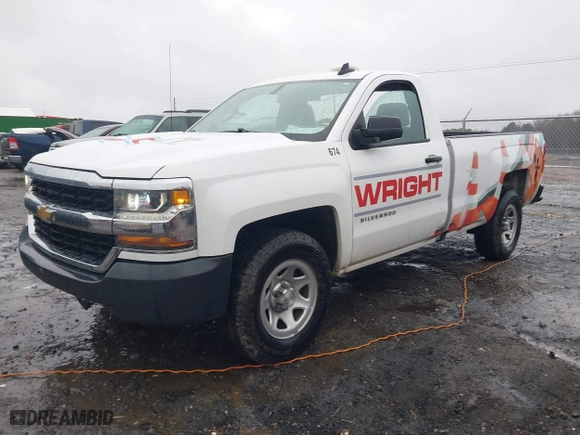 2018 Chevrolet Silverado 1500 Work Truck with VIN 1GCNCNEH5JZ222703, listed as a IAAI auction lot 41548132 with 138,467 mi miles. Bid and sale history available at carsss.com. Image 2.