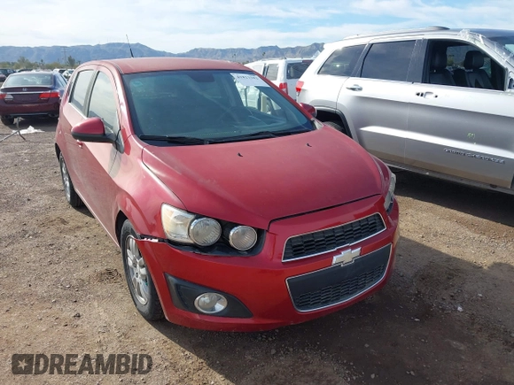 2013 Chevrolet Sonic LT with VIN 1G1JC6SB9D4113711, listed as a IAAI auction lot 41823182 with 116,711 mi miles. Bid and sale history available at carsss.com. Image 6.