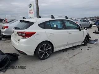 2020 Subaru Impreza Special Sports with VIN 4S3GTAL60L3724883, listed as a Copart auction lot 82643194 with 83,626 mi miles and Salvage title. Bid and sale history available at DreamBid. Image 3.