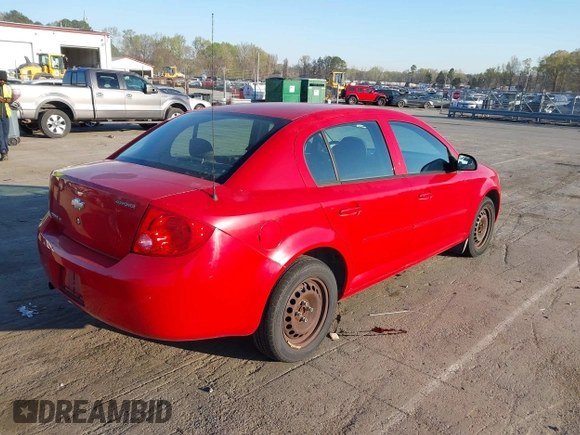 2010 Chevrolet Cobalt 1LT with VIN 1G1AD5F54A7146587, listed as a IAAI auction lot 41879398 with 142,200 mi miles and . Bid and sale history available at DreamBid. Image 4.