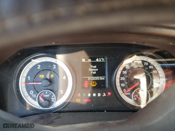 2016 Ram 2500 Lone Star with VIN 3C6UR5DL2GG160029, listed as a Copart auction lot 49804205 with 213,225 mi miles and Salvage Title. Bid and sale history available at carsss.com. Image 9.