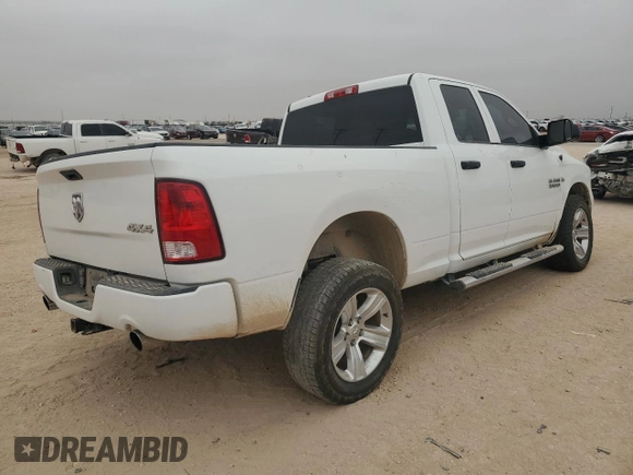 2013 Ram 1500 Express with VIN 1C6RR7FT1DS582313, listed as a Copart auction lot 44276785 with 173,309 mi miles and Salvage title. Bid and sale history available at DreamBid. Image 3.