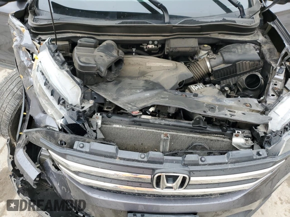 2018 Honda Pilot EX-L with VIN 5FNYF6H57JB017756, listed as a Copart auction lot 44122985 with 78,170 mi miles and Salvage Title. Bid and sale history available at carsss.com. Image 13.