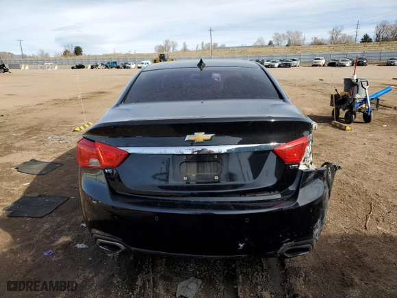 2015 Chevrolet Impala LTZ with VIN 2G1165S34F9131611, listed as a Copart auction lot 49711395 with 118,980 mi miles and Salvage Title. Bid and sale history available at carsss.com. Image 6.