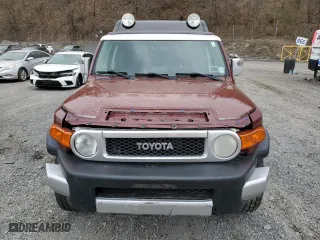 2008 Toyota FJ Cruiser with VIN JTEBU11F68K045560, listed as a Copart auction lot 53239895 with 235,044 mi miles and Salvage Title. Bid and sale history available at carsss.com. Image 5.