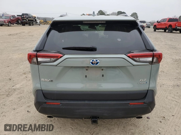 2019 Toyota RAV4 Hybrid XLE with VIN JTMRWRFV0KD011136, listed as a Copart auction lot 44007925 with 70,364 mi miles and Salvage Title. Bid and sale history available at carsss.com. Image 6.