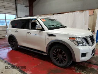 2018 Nissan Armada SV with VIN JN8AY2NC5J9553577, listed as a Copart auction lot 73461472 with Not Provided miles. Bid and sale history available at carsss.com. Image 4.