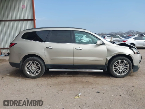 2015 Chevrolet Traverse LT with VIN 1GNKVGKD1FJ295946, listed as a IAAI auction lot 41519933 with 156,997 mi miles and . Bid and sale history available at DreamBid. Image 13.