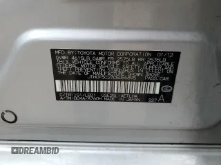2012 Lexus IS 250 z VIN JTHCF5C27C5055895, wystawiony jako Copart lot #60175615 z przebiegiem 280 510 mil mil oraz Szkoda całkowita • Salvage title. Historia ofert i sprzedaży dostępna na DreamBid. Obrazek 14.